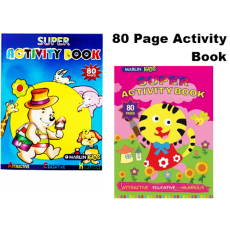 Marlin Super activity books 80 pages